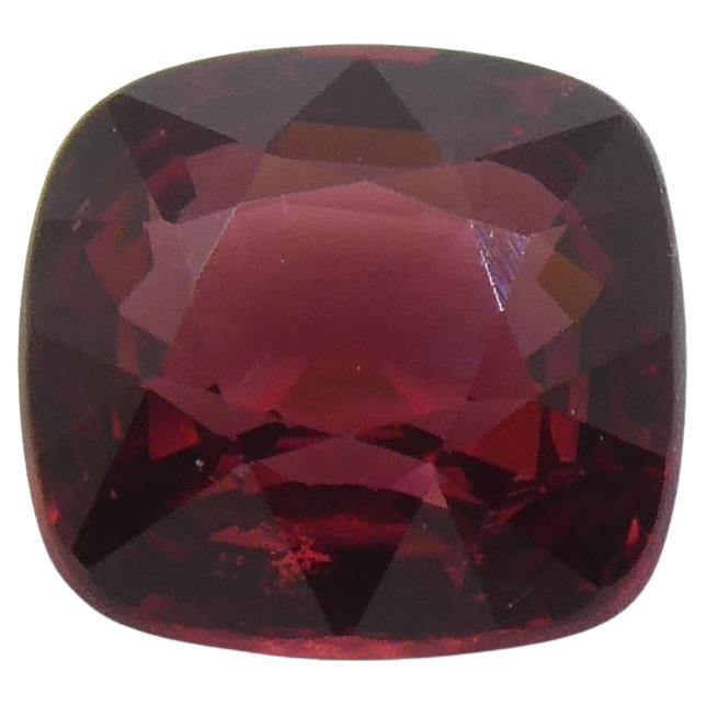 1.05ct Cushion Red Jedi Spinel from Sri Lanka