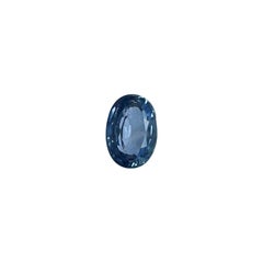 1.05ct Vivid Blue Ceylon Sapphire IGI Certified Oval Cut Loose Gem