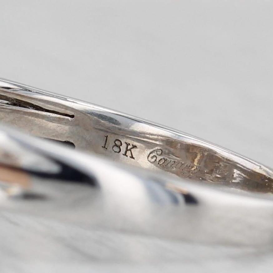 Anello aureolato con diamante bianco giallo da 1,05 carati in oro rosa bianco 18 carati per la sposa in vendita 2