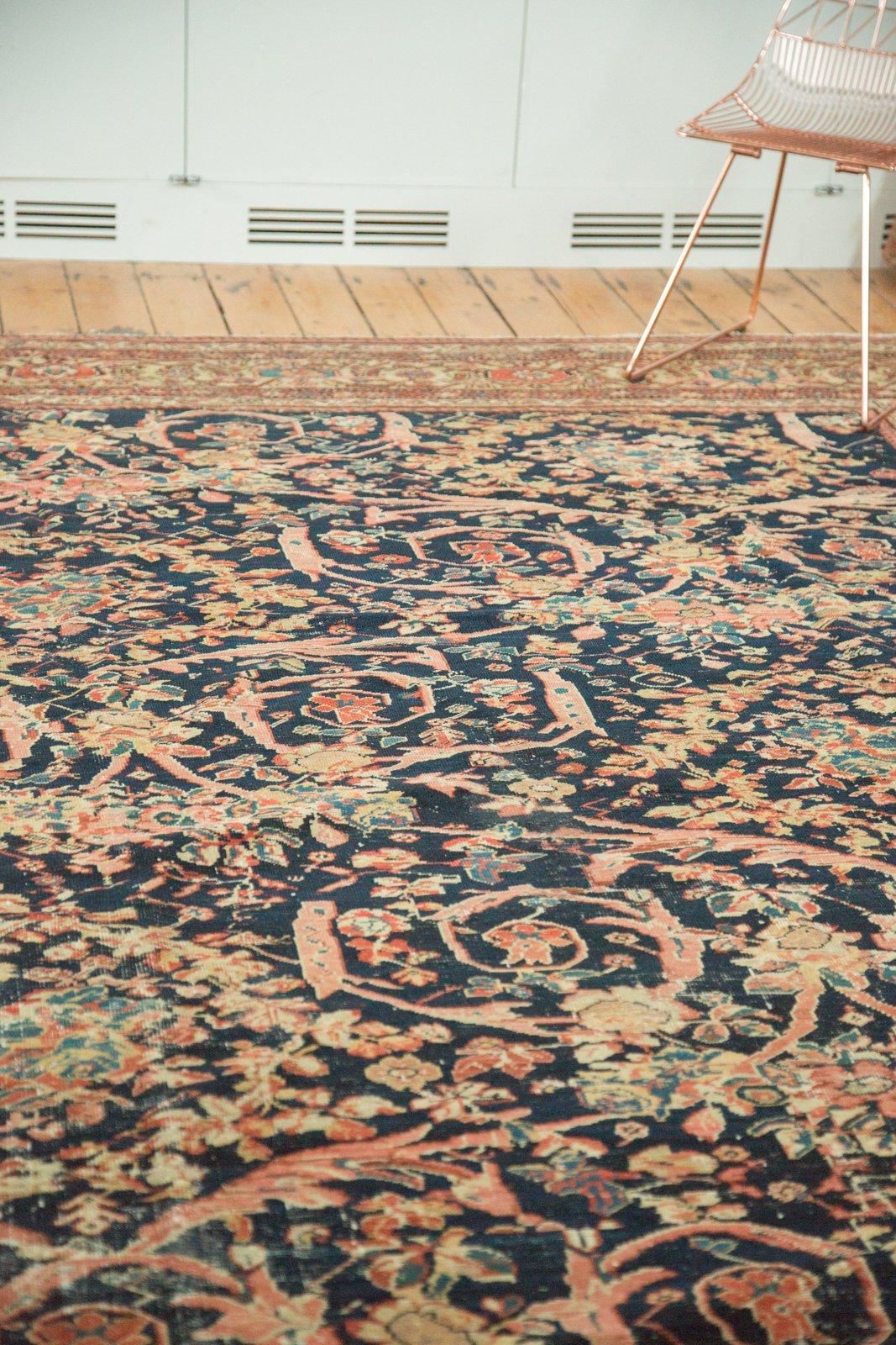 Early 20th Century Antique Mahal Carpet