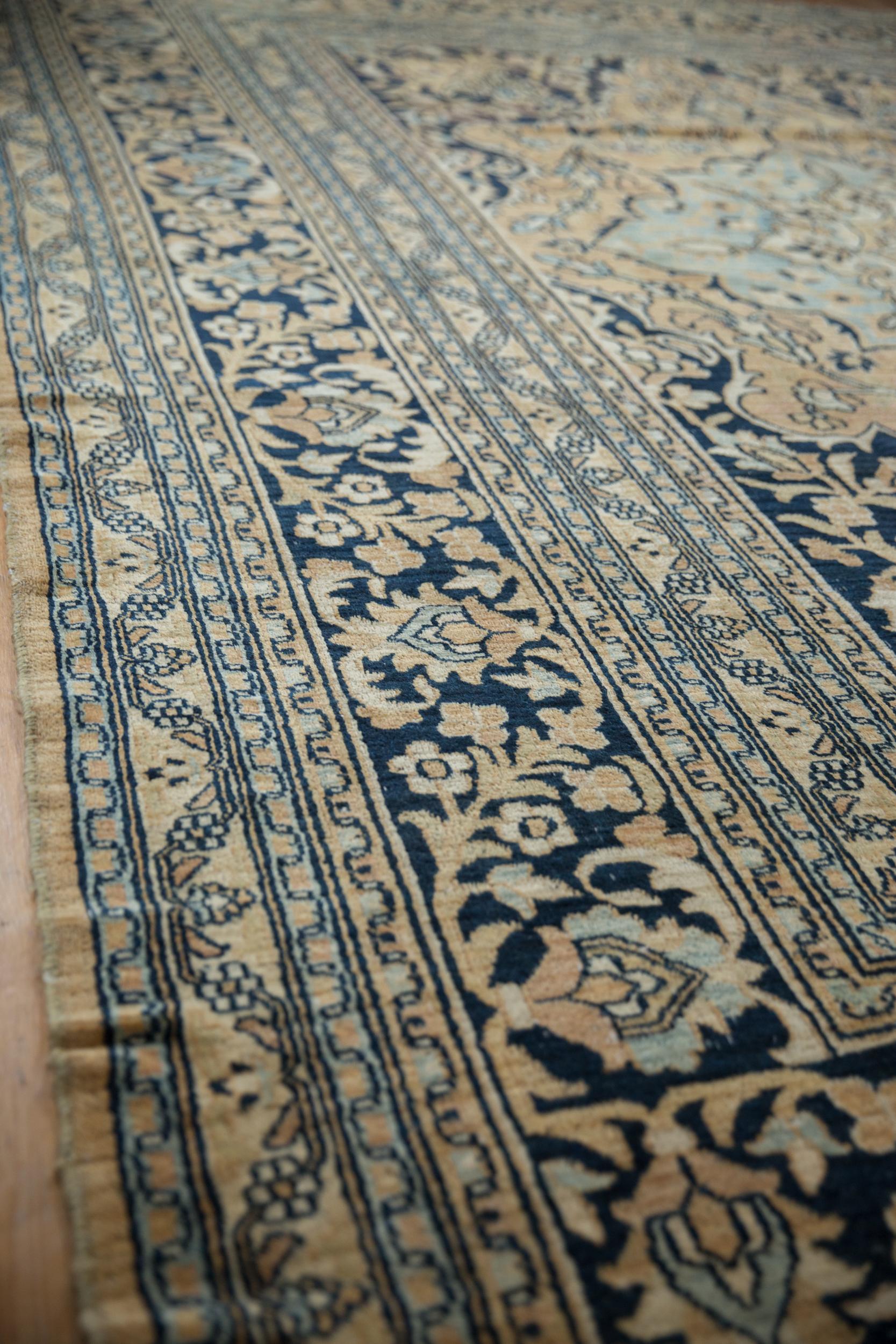 Persian Vintage Tea Washed Doroksh Carpet For Sale