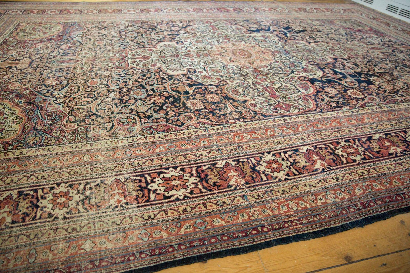 Alfombra antigua de Kermanshah en venta 2