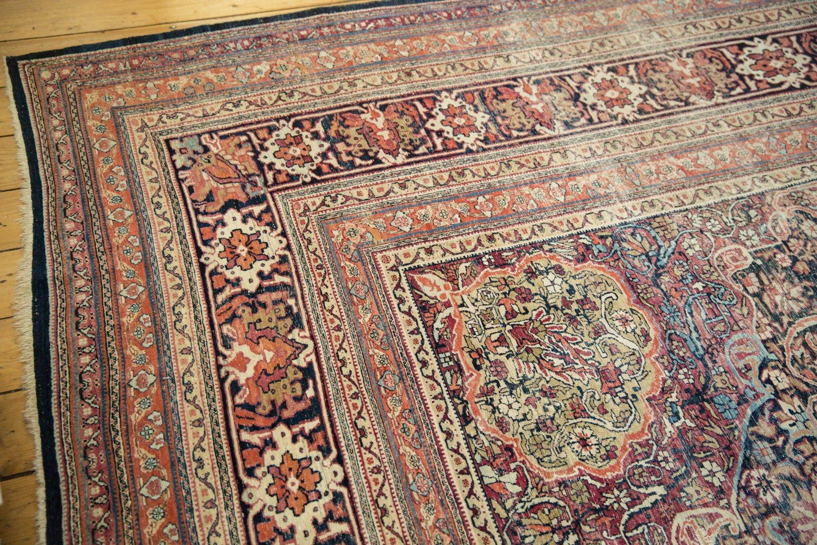 Alfombra antigua de Kermanshah en venta 7