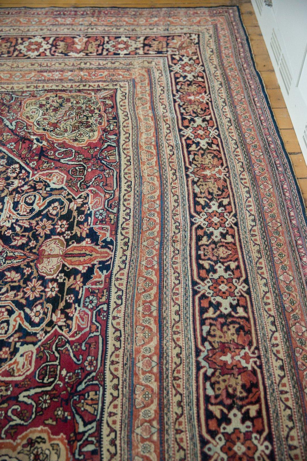 Alfombra antigua de Kermanshah siglo XX en venta
