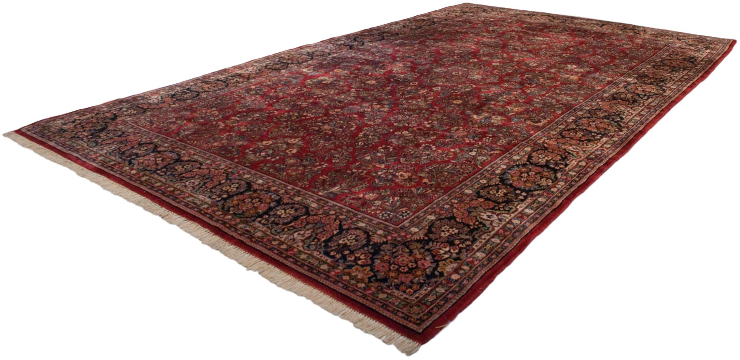Vintage American Sarouk Carpet For Sale 7