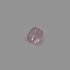 1.06 Carat Cushion Shape Natural Pink Sapphire GIA Unheated