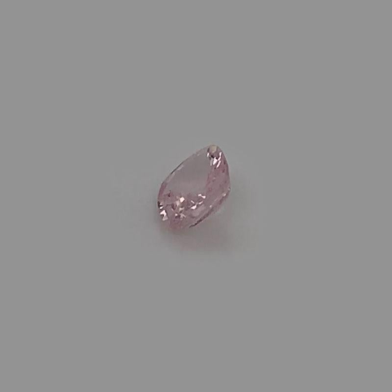 1,06 Karat Kissenform natürlicher rosa Saphir GIA unerhitzt (Kissenschliff) im Angebot
