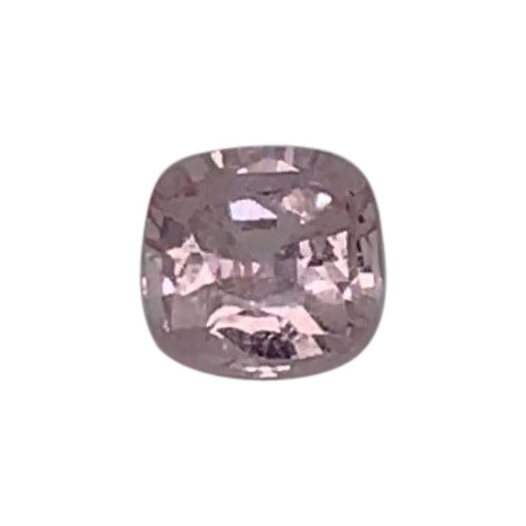 1.06 Carat Cushion Shape Natural Pink Sapphire GIA Unheated For Sale