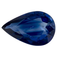 1.06 Ct Blue Sapphire Pear Loose Gemstone (pierre précieuse en vrac)