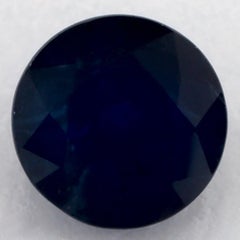 1.06 Ct Blue Sapphire Round Loose Gemstone