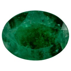 1.06 Ct Emerald Oval Loose Gemstone (pierre précieuse en vrac)
