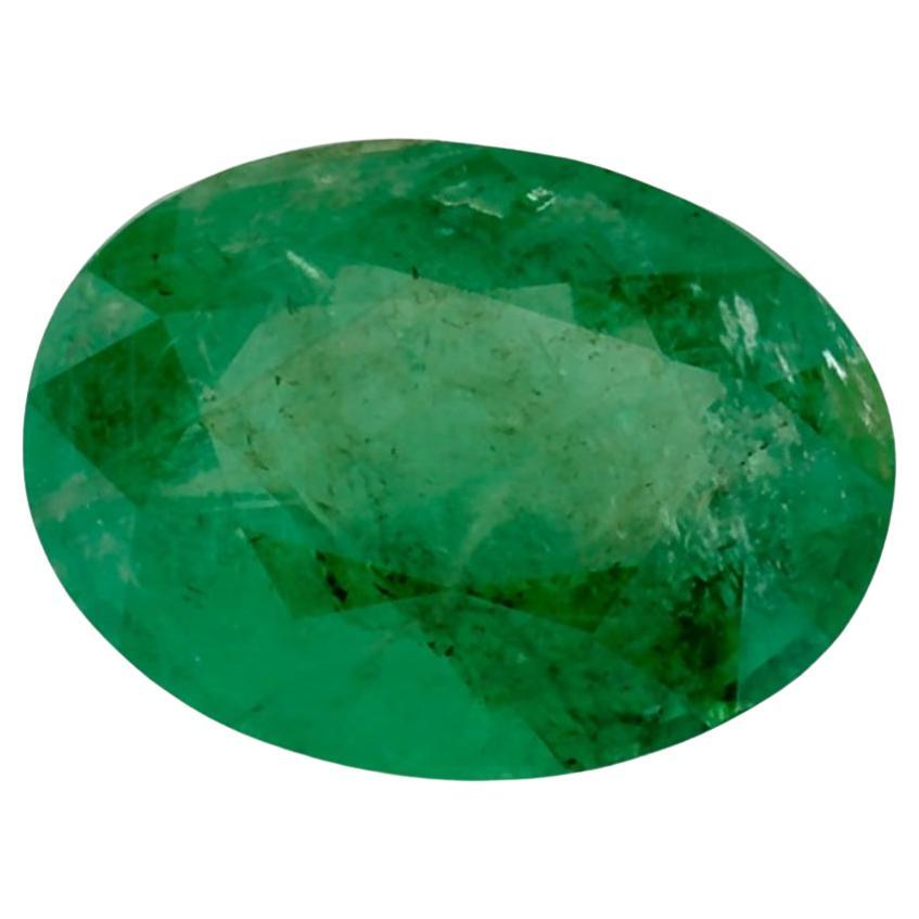 1.06 carati di smeraldo ovale sfuso