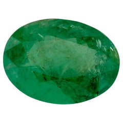 Gema suelta ovalada esmeralda de 1.06 qt