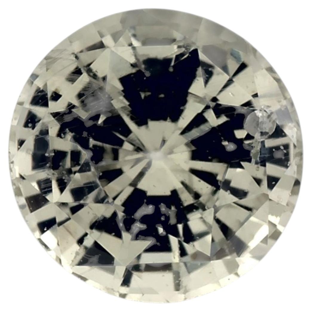 1.06 Ct Pink Sapphire Round Loose Gemstone