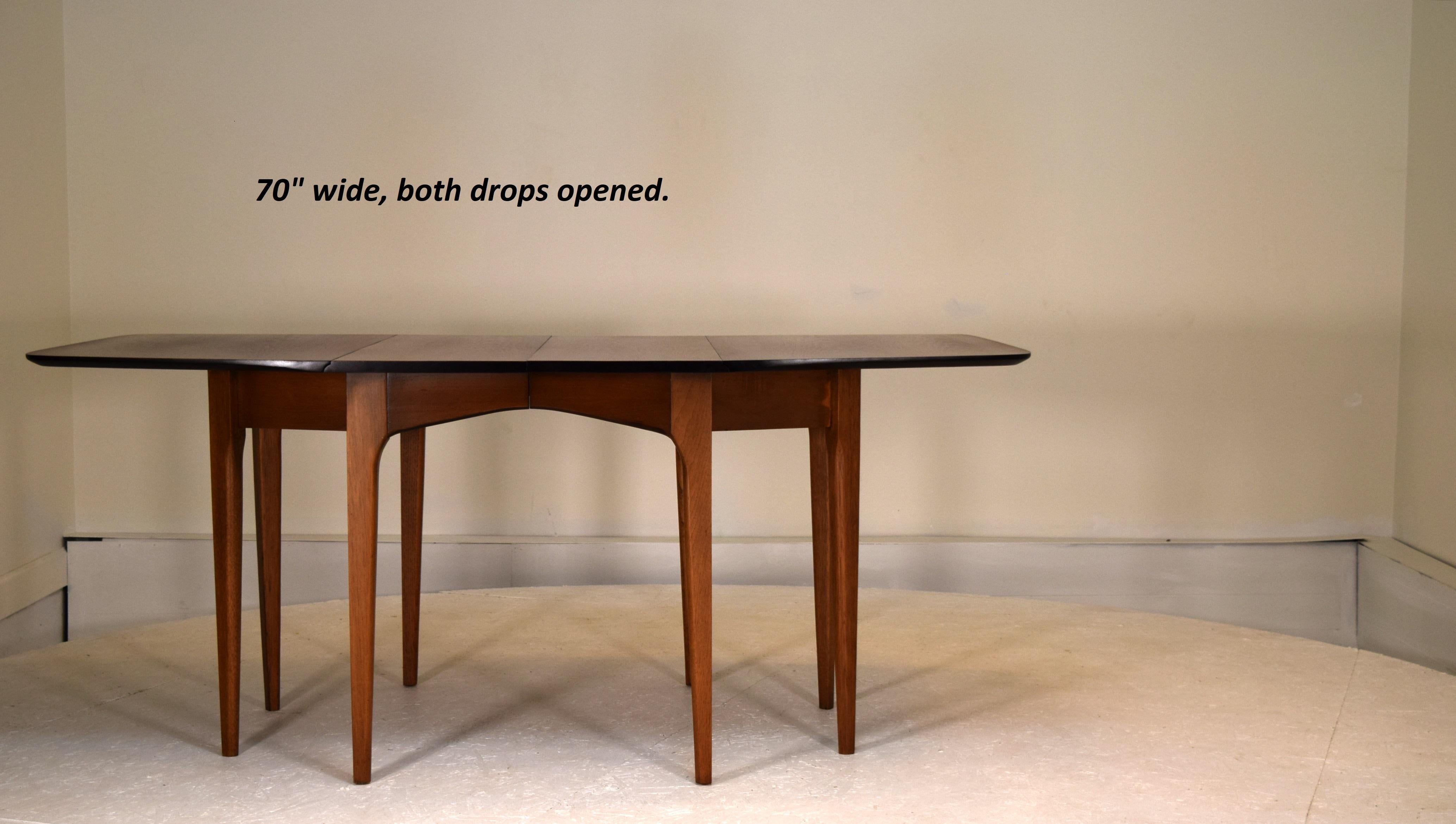 American Long Drop-Leaf Extension Table by Jon Van Koert