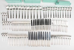 106-Piece Set of Silver Plated Cutlery from Ercuis, France