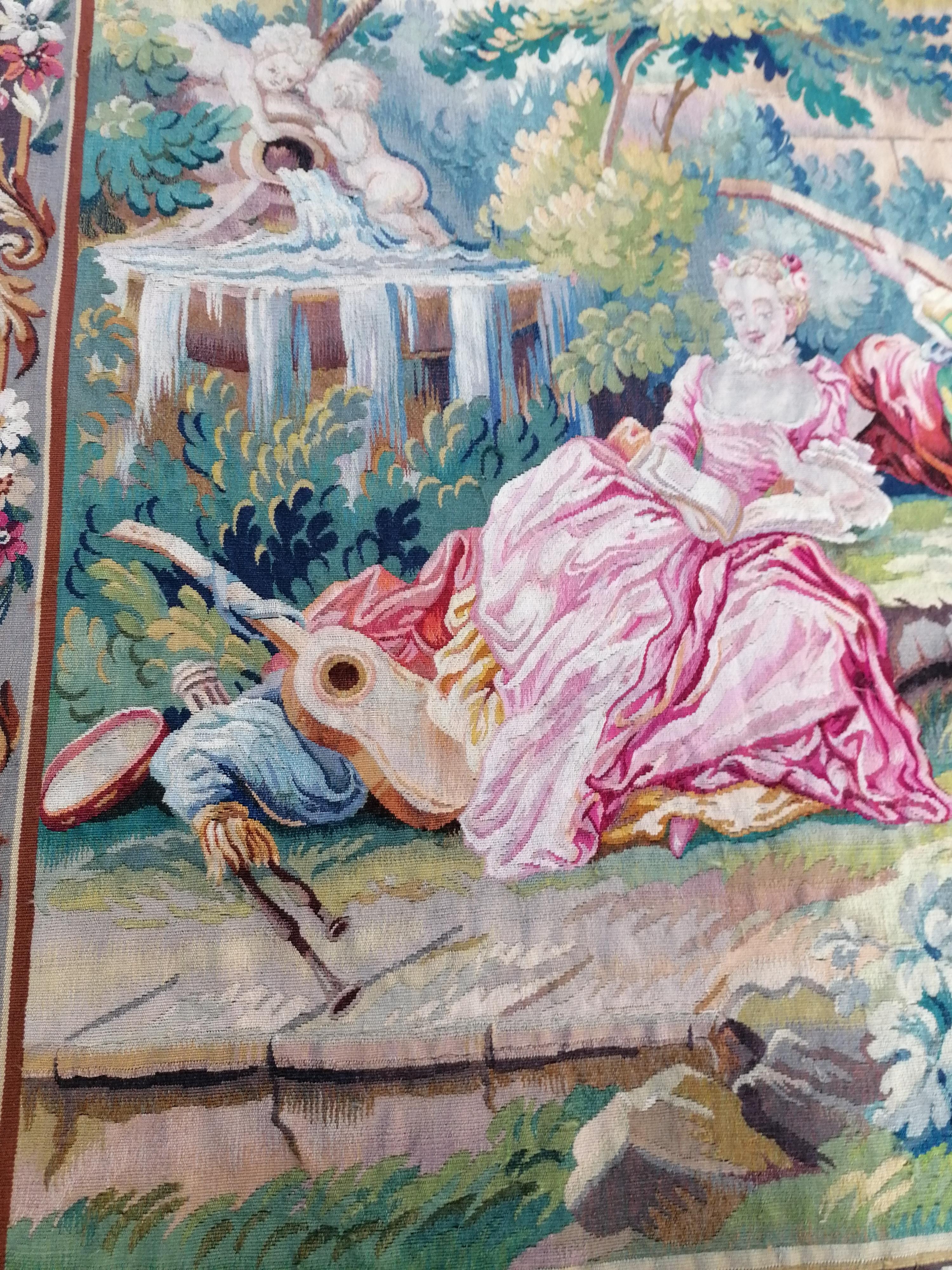  19th Century Aubusson Tapestry - N° 1060 For Sale 1