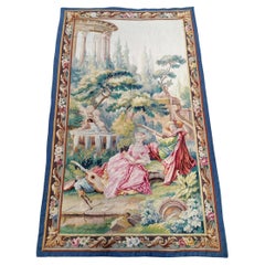 Antique 1060, 19th Century Aubusson Tapestry