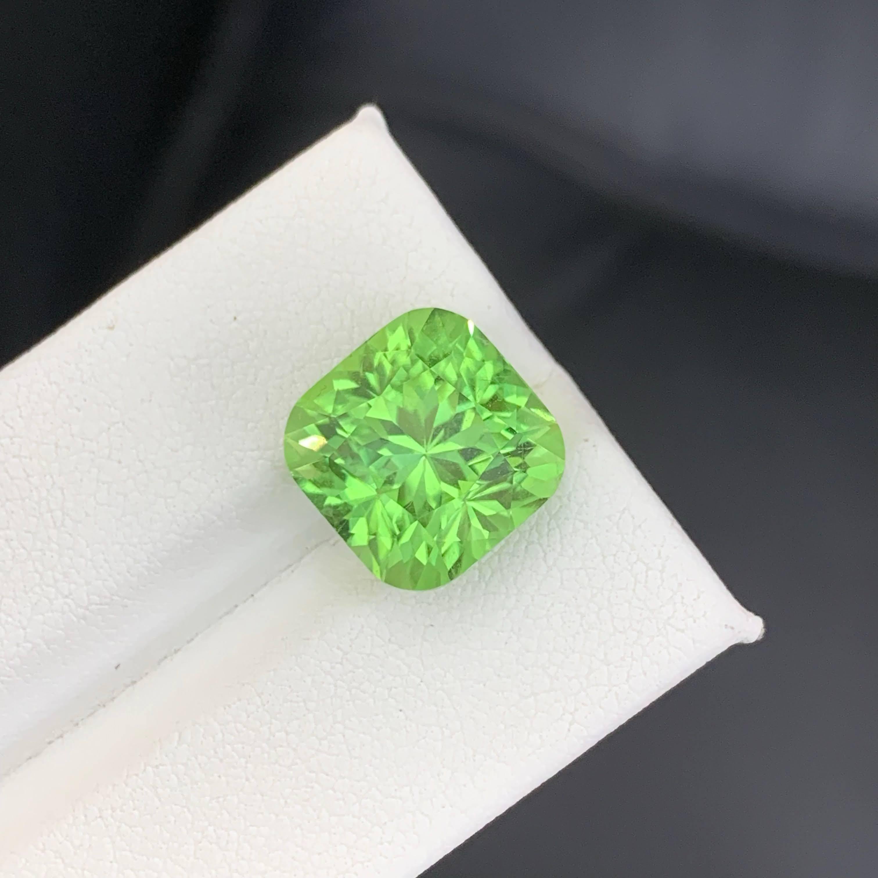 da uomo o donna 10,60 Carati Nature Sciolto Rutilo Inclusione Peridoto Verde Gemma Pakistana in vendita