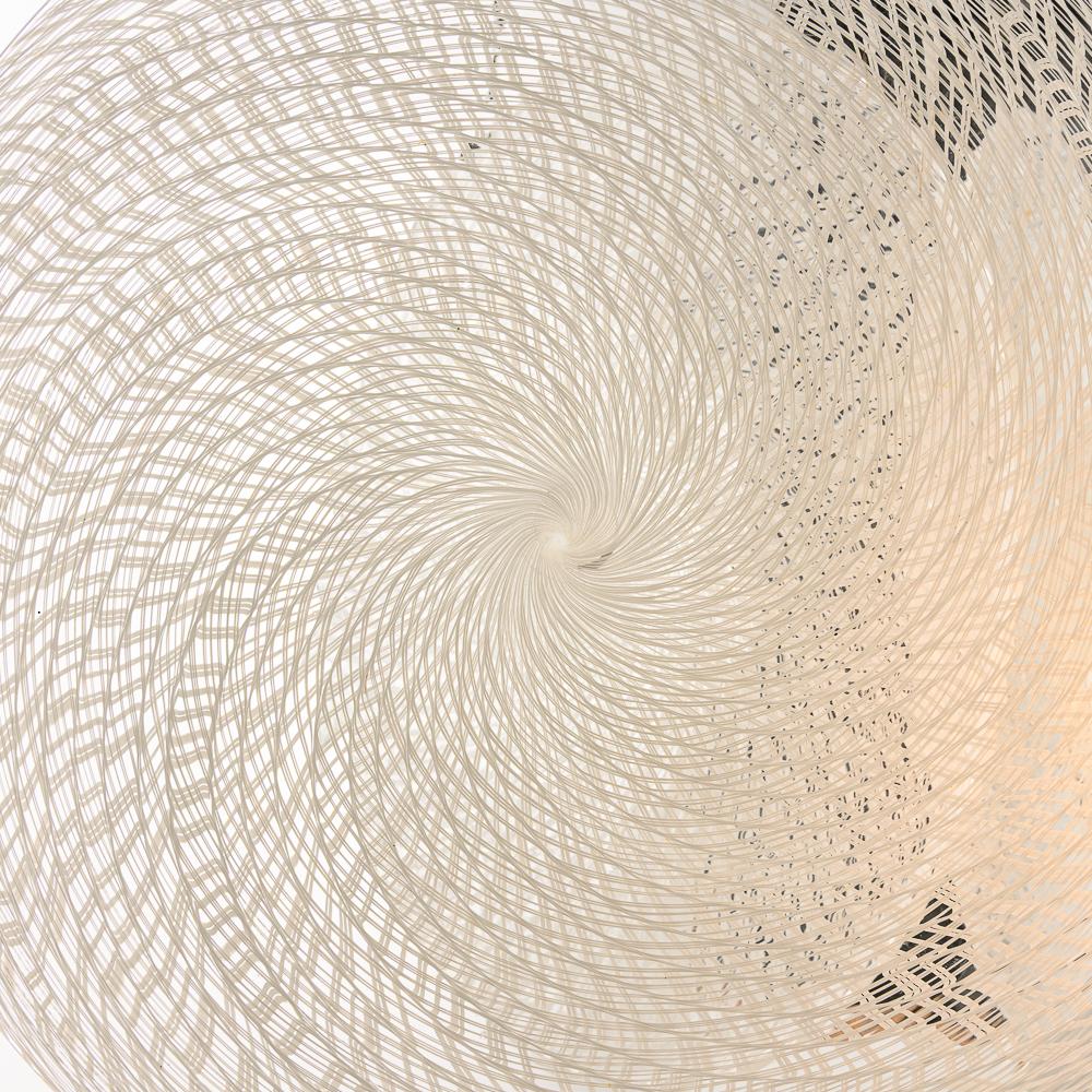 1060's Glass & Steel chandelier by Carlo Nason For Sale 5