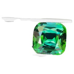 10.63 Cts Bluish Green Tourmaline
