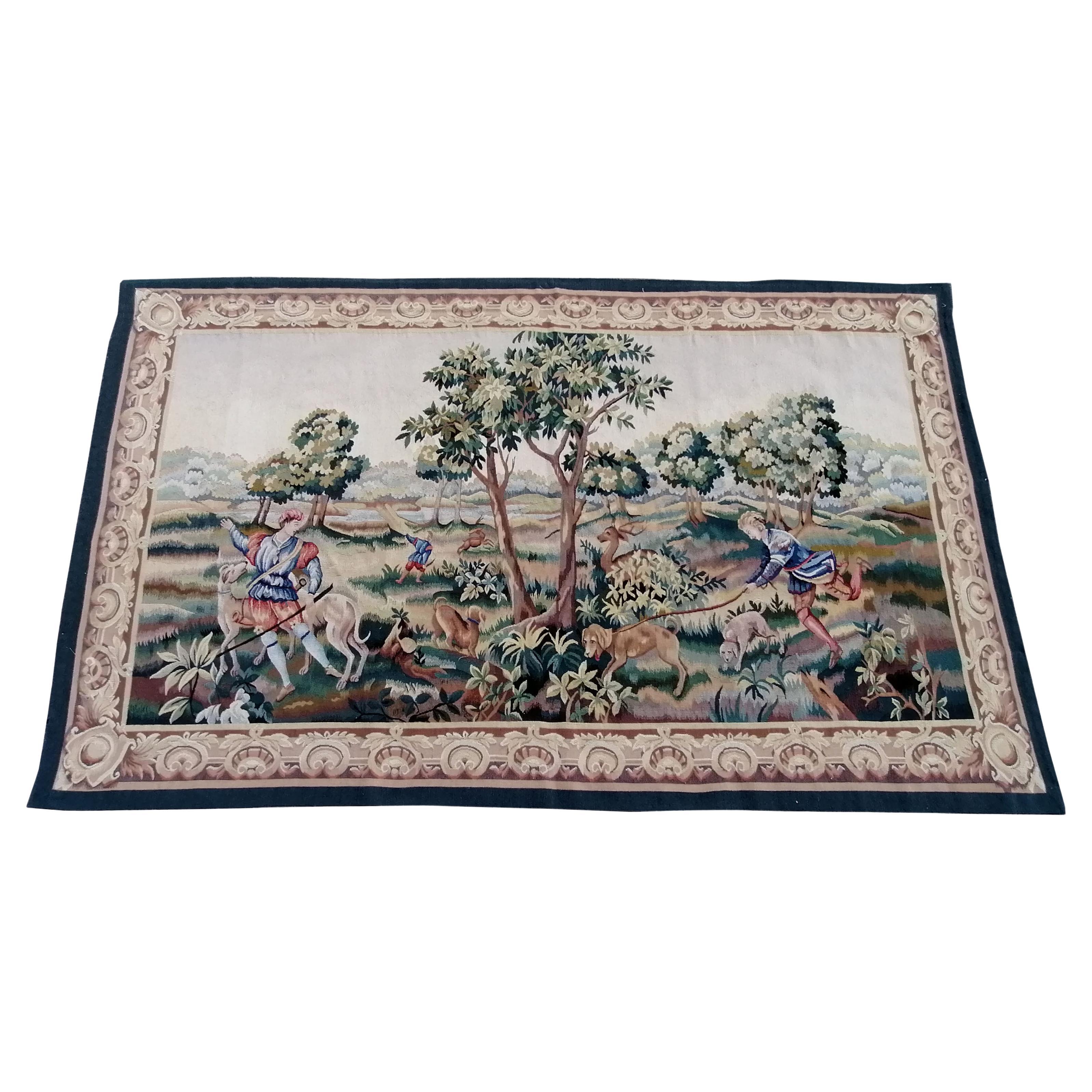 1064 -  Aubusson Tapestry For Sale
