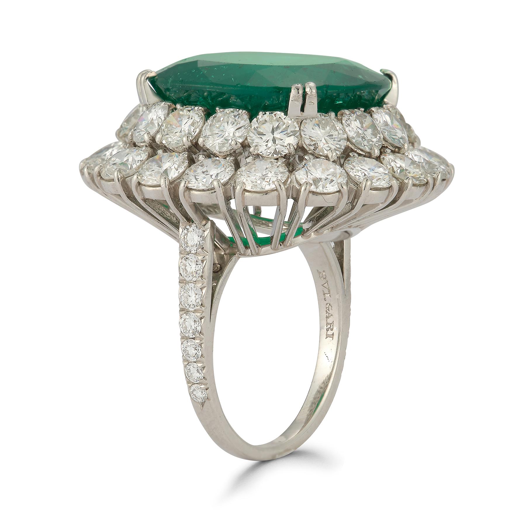 bvlgari emerald ring