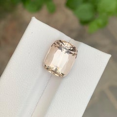 Topacio dorado suelto natural de 10,65 quilates de la mina Skardu Pakistán