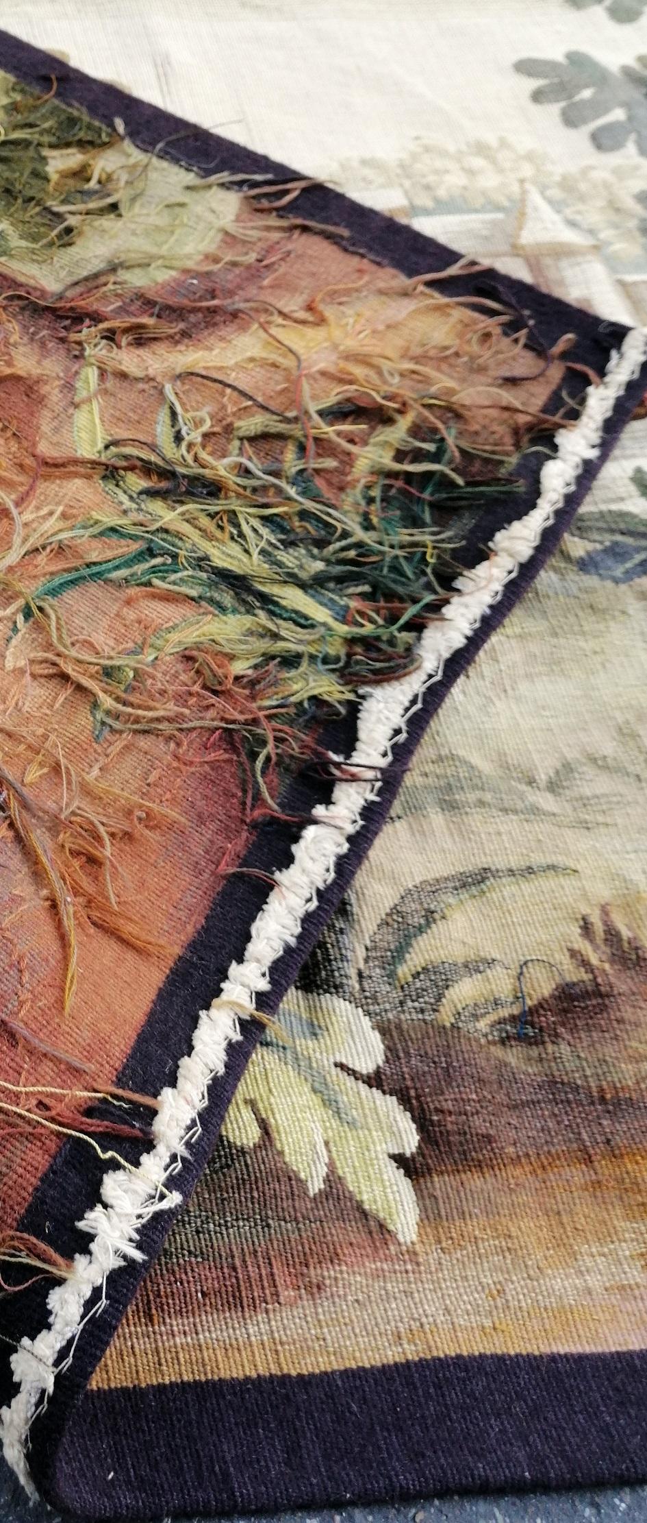 Wool 1063 -  19th Century Greenery Tapestry
