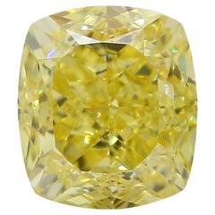 1.06carat Loose Diamond, GIA Certified Natural Fancy Intense Yellow Diamonds