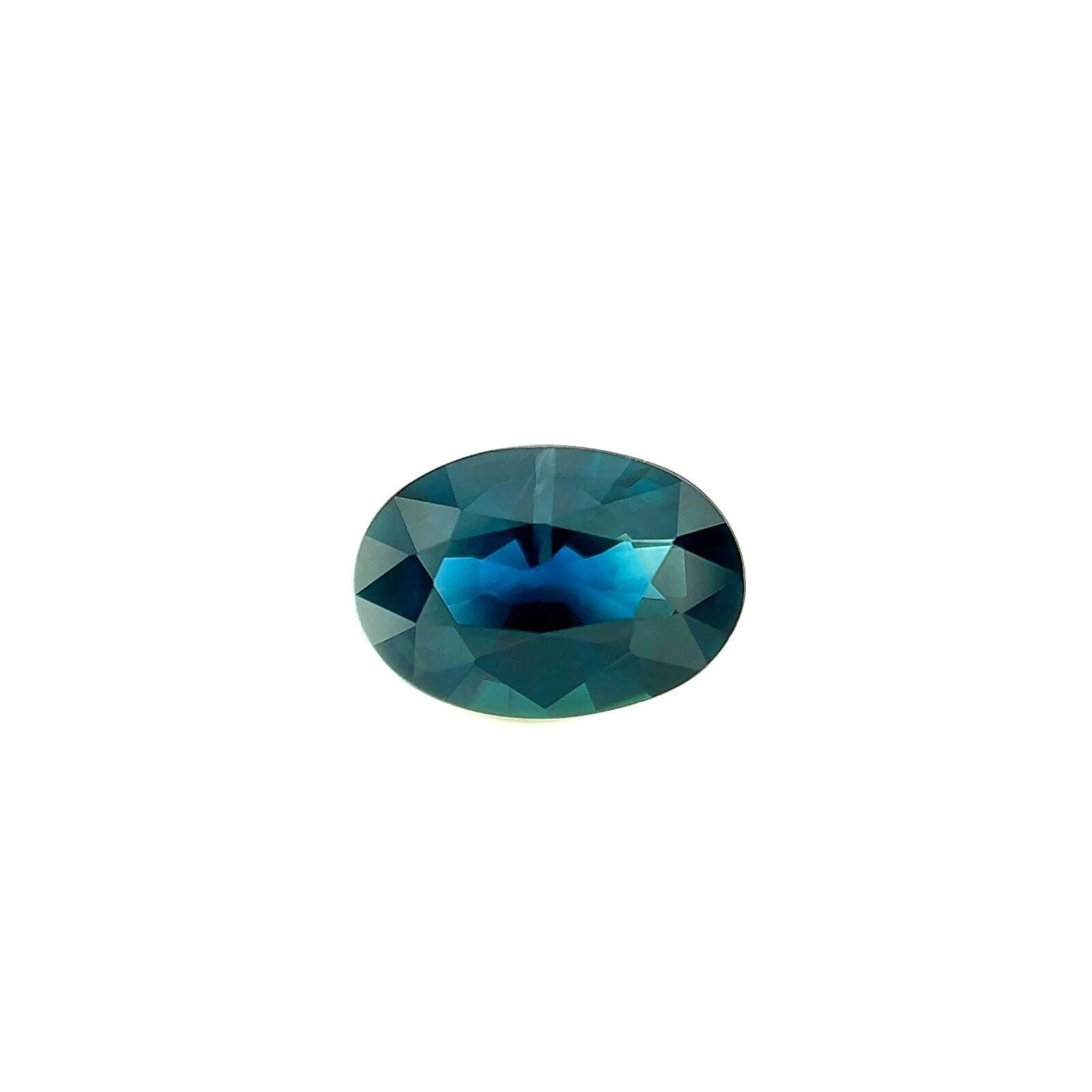1.06ct Deep Blue Green Sapphire Oval Natural Loose Cut Gemstone For Sale at  1stDibs | loose gemstones melbourne, bluegreen gemstone, deep green sapphire