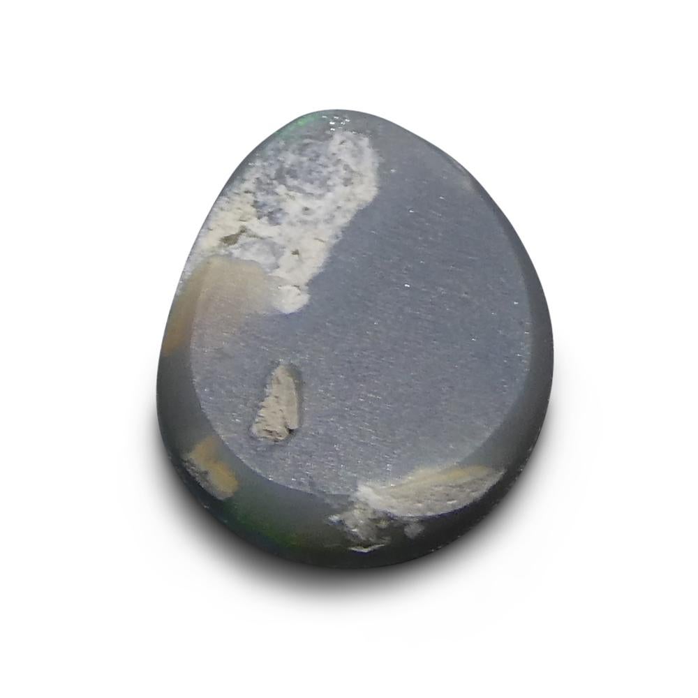 1.06ct Freeform Cabochon Grey Opal from Australia For Sale 8