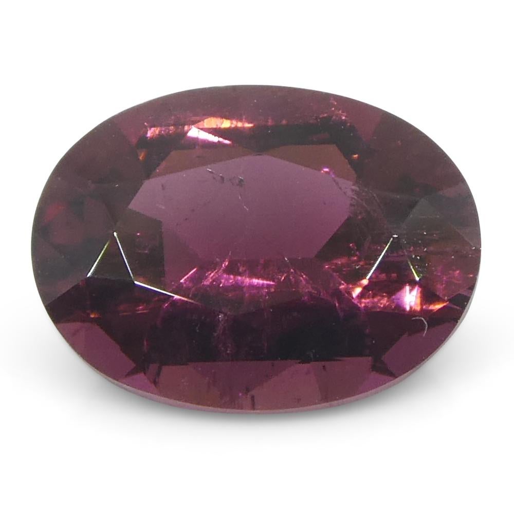 da uomo o donna 1.06ct Tormalina rosa ovale in vendita
