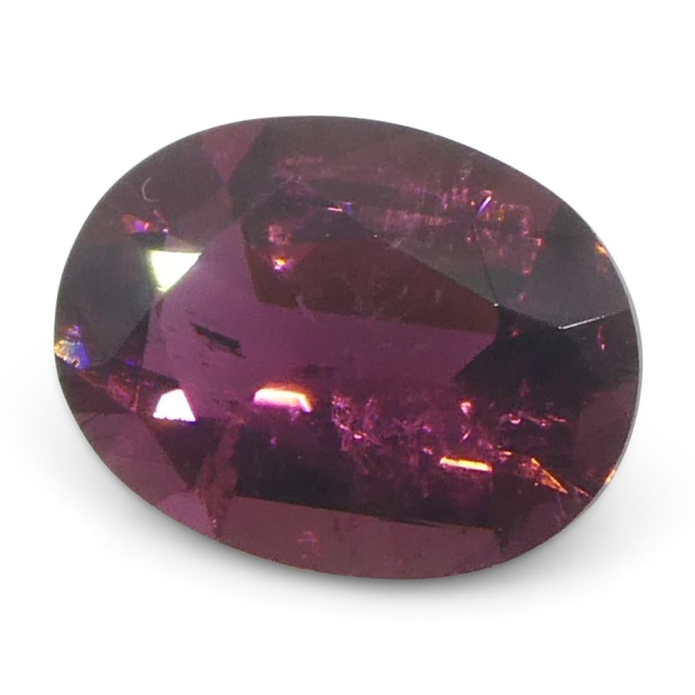 1.06ct Tormalina rosa ovale in vendita 3