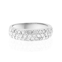 Auction - 1.07 Carat Diamond and Platinum Band