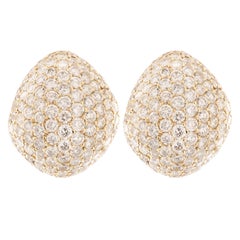 10.7 Carat Diamond Sabbadini Bombe Earrings