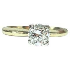 1.07 Carat Natural Diamond Engagement Solitaire Ring