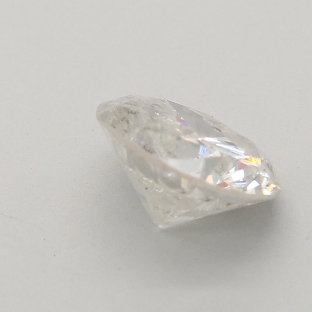 1.07 Carat Round shape diamond I2 Clarity In New Condition For Sale In Kowloon, HK