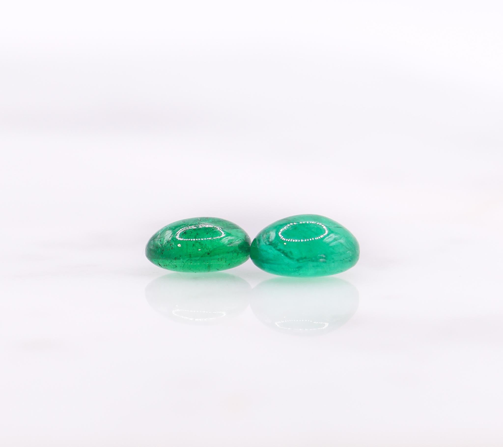 1.07 Carat Zambian Emerald Loose Gemstone Oval 7x5.2mm In New Condition For Sale In Columbus, OH