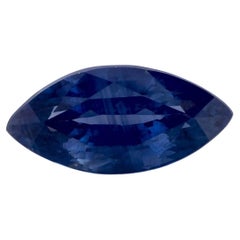 1.07 Ct Blue Sapphire Marquise Loose Gemstone