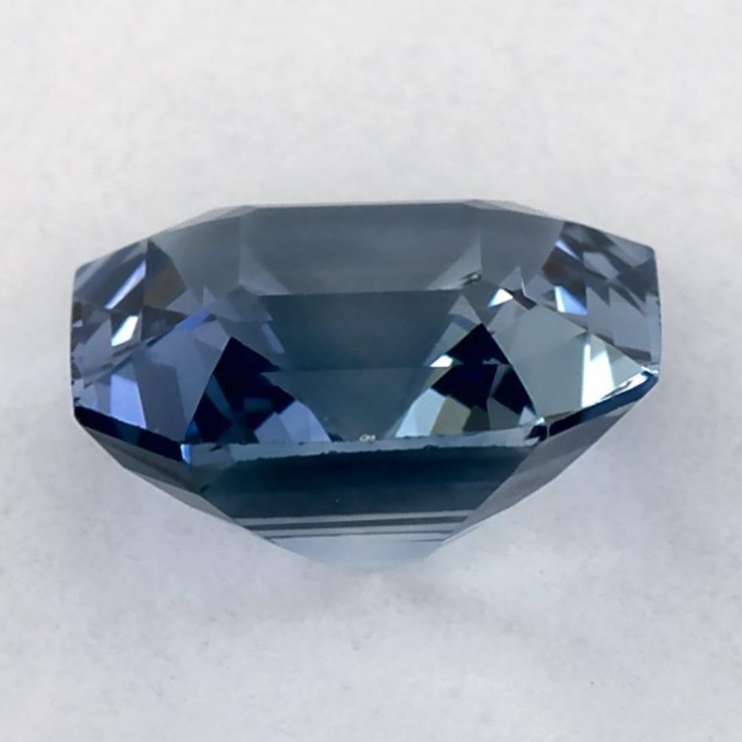 Pierre précieuse taille octogonale saphir bleu 1.07 carat Neuf - En vente à Fort Lee, NJ
