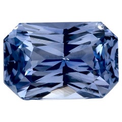 1.07 Ct Blue Sapphire Octagon Cut Loose Gemstone