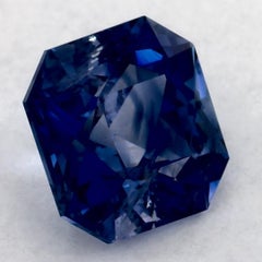 1.07 Ct Blue Sapphire Octagon Loose Gemstone