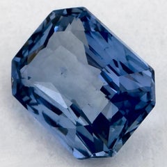 1.07 Ct Blue Sapphire Octagon Loose Gemstone