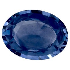 1.07 Ct Blue Sapphire Oval Loose Gemstone