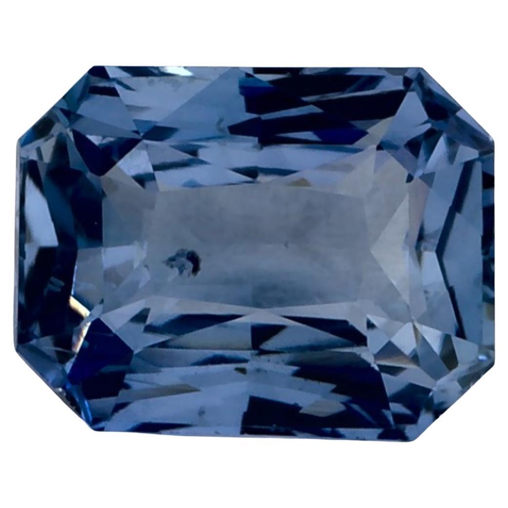 1.07 carati di zaffiro blu ottagonale sfuso in vendita