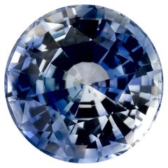 1.07 carati di zaffiro blu rotondo sfuso