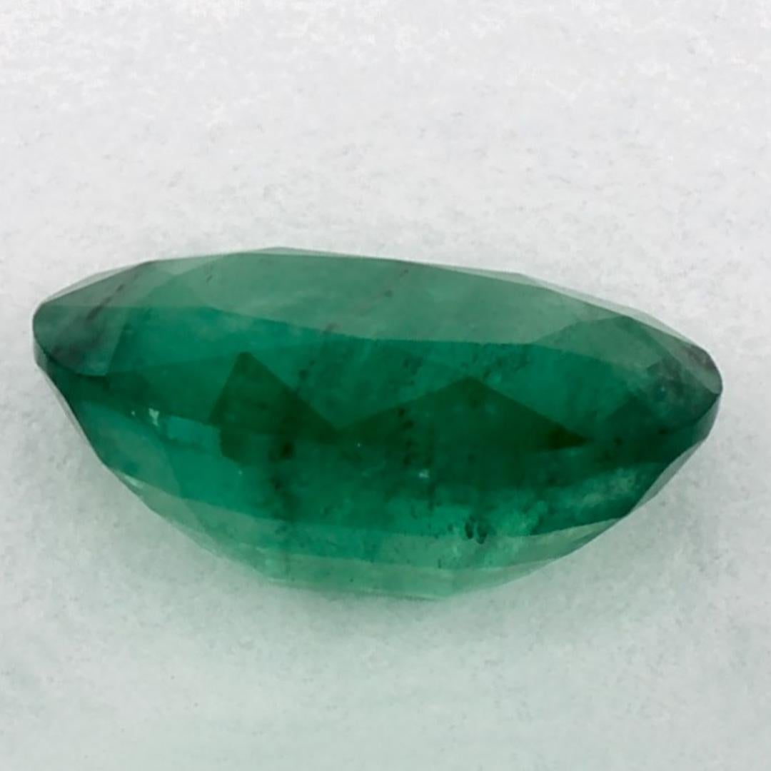 1.07 Karat Smaragd Oval Loser Edelstein im Zustand „Neu“ im Angebot in Fort Lee, NJ