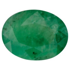1.07 carati di smeraldo ovale sfuso