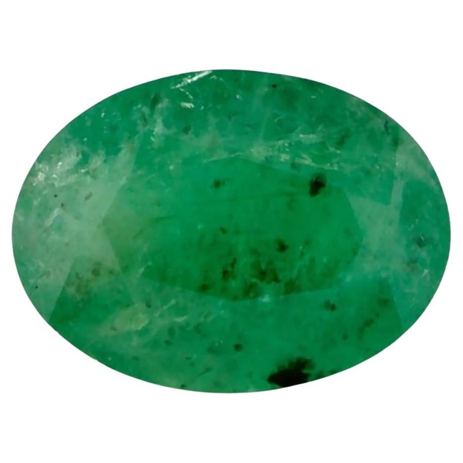 1.07 Ct Emerald Oval Loose Gemstone